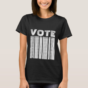 Lass's go not back in time white typography T-Shirt