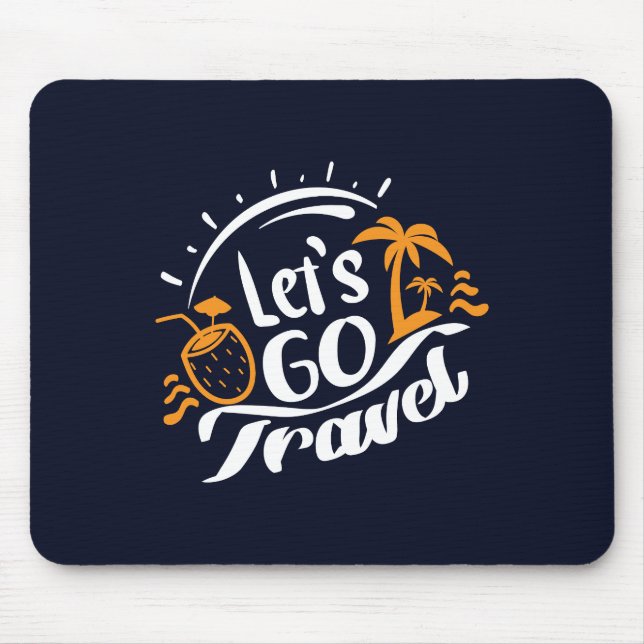 Lass's go travel mouse pad mousepad (Vorne)