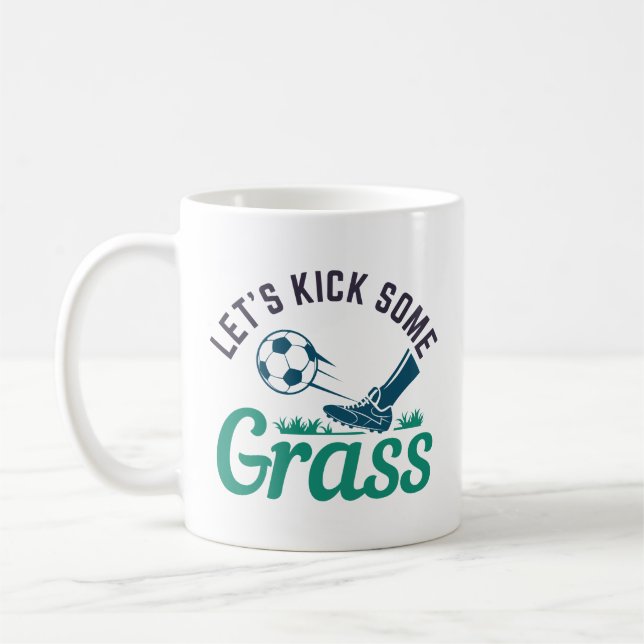 Lass's Kick Einige Gras Kaffeetasse (Links)