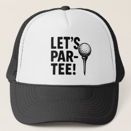 Lass's Par-T-Shirt Golf Hat Truckerkappe