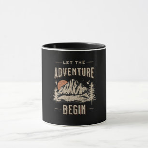 Lasst das Abenteuer beginnen Tasse