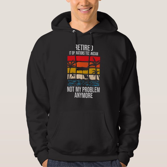 Lässt den IT-Techniker nicht mein Problem und Hoodie (Vorderseite)