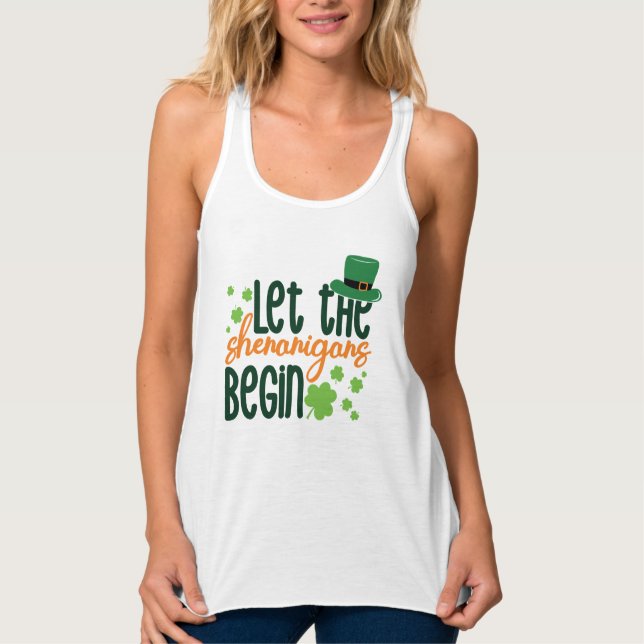 Lasst den Unfug beginnen-60677 Tank Top (Vorderseite)