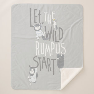 Lasst den wilden Rummel beginnen Sherpadecke