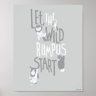 Lasst den wildesten Rummel beginnen Poster