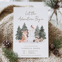 Lasst die Abenteuer beginnen Baby Shower