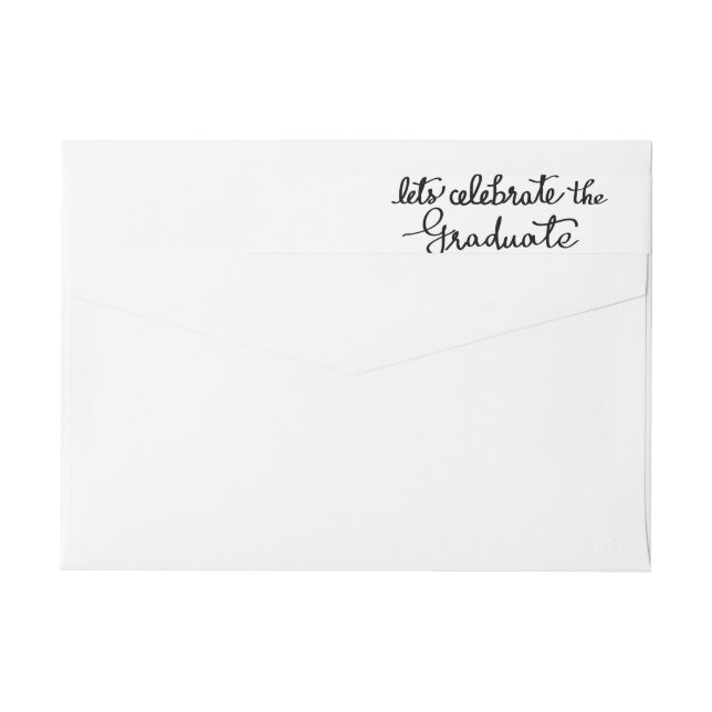 Lässt die graduierte Typografie feiern (Rückseite)