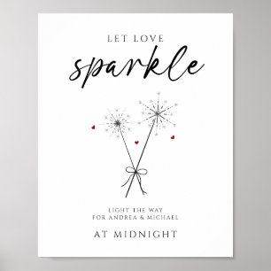 Lasst die Liebe funkeln - Funkenmarathon Abschied Poster