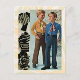 Lasst die Prügel beginnen! Lustige Postkarte