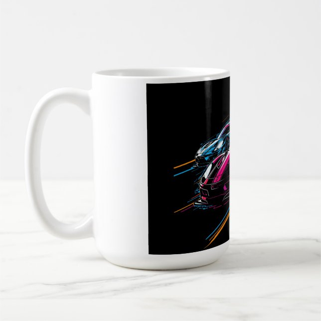LASST DIE SPIELE BEGINNEN KAFFEETASSE (Links)