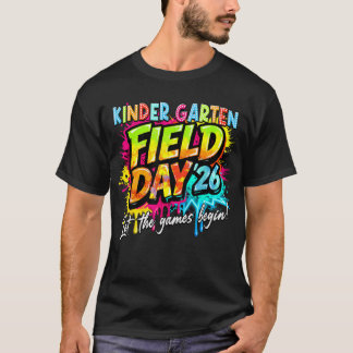 Lasst die Spiele beginnen Kindergarten Sportfest 2 T-Shirt