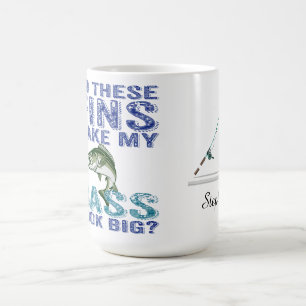 Lässt dieser Flosse meinen Bass groß aussehen Kaffeetasse