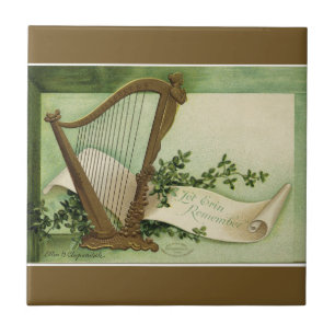 Lasst Erin den St. Patrick's Day in Gold erinnern Fliese
