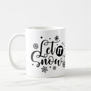 Lasst es schneien, Schneeflocke Kaffeetasse