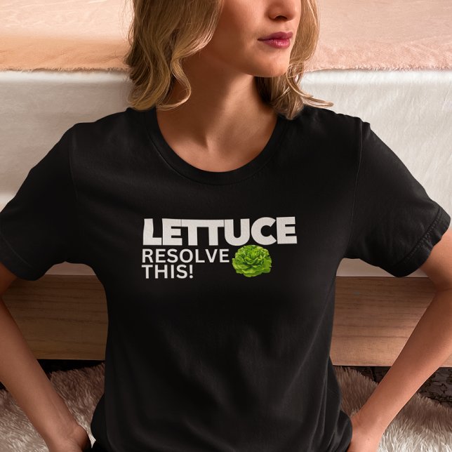 Lasst euch das auflösen! Funny Vegan T-Shirt (Von Creator hochgeladen)