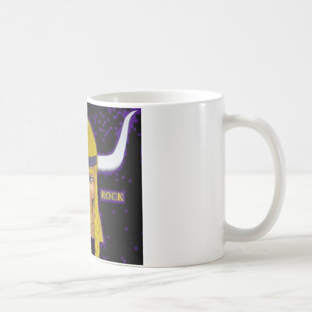 Lässt Felsen-Wikinger-Kaffee-Tasse Kaffeetasse (Rechts)