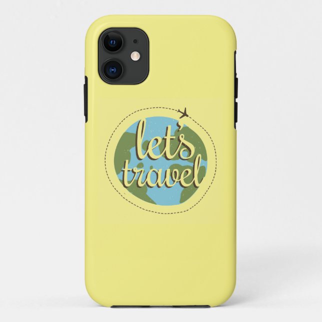 Lässt gehen Reise Case-Mate iPhone Hülle (Rückseite)