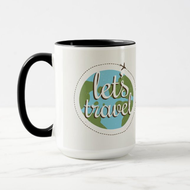 Lässt gehen Reise Tasse (Links)