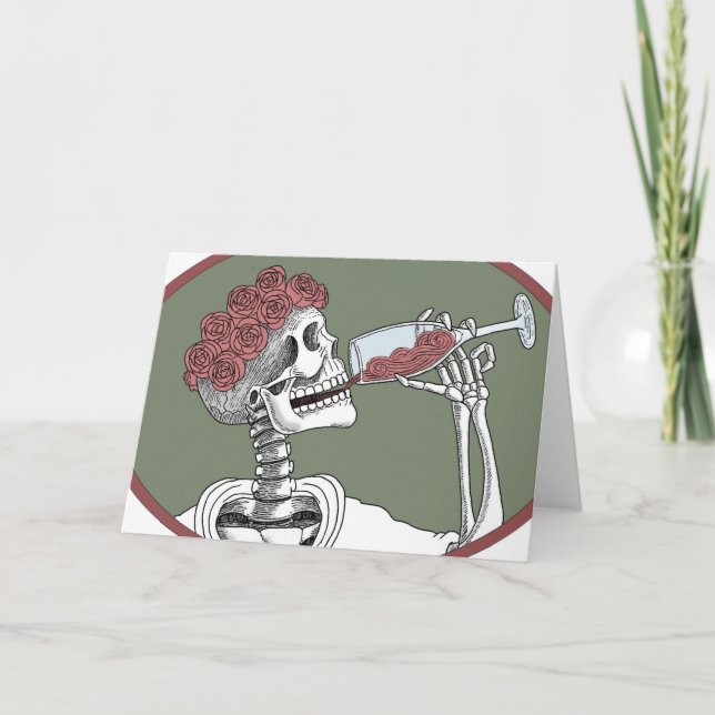 lässt Getränk Karte (Vorderseite)