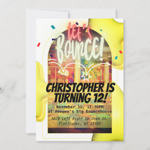 Lasst uns aufbrechen! Bday Invite Einladung