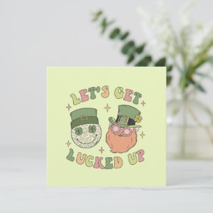 Lasst uns auflucken - Funny Leprechaun Clover