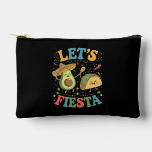 Lasst uns Avocado und Tacos Cinco De Mayo feiern Zubehörtasche
