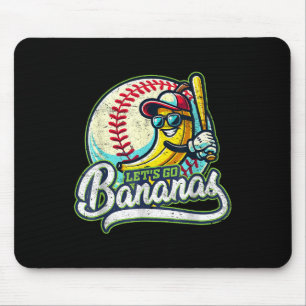 Lasst uns Bananen-Kostüm Männer Frauen Kinder Mousepad