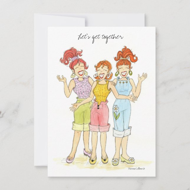 Lasst uns Bar-B-Q einladen Einladung (Vorderseite)