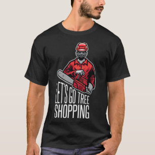 Lasst uns Baum 8. lustiger Weltraum  T-Shirt