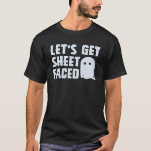 Lasst uns Blatt vor sonniges Halloween bekommen T-Shirt