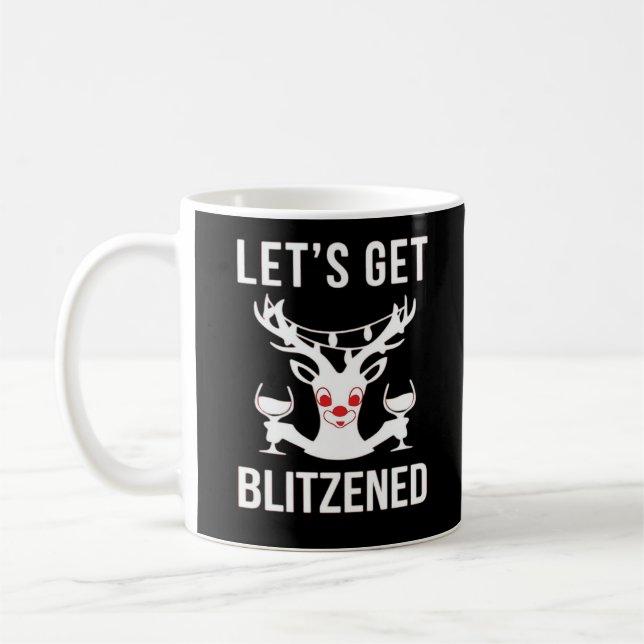 Lasst uns Blitzned Classic bekommen Kaffeetasse (Links)