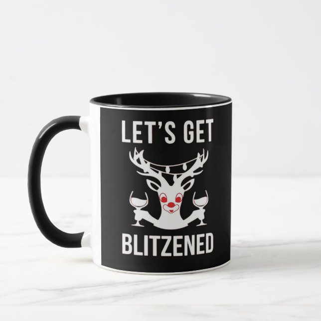 Lasst uns Blitzned Classic bekommen Tasse (Links)