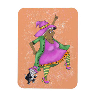 Lasst uns Boo-gie Hexe  Magnet