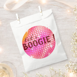 Lasst uns Boogie! Rosa Diskothek Geschenktütchen