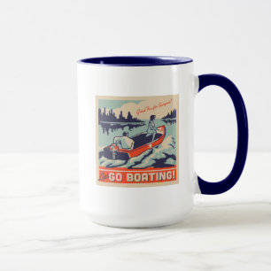 Lasst uns Boote fahren gehen Tasse