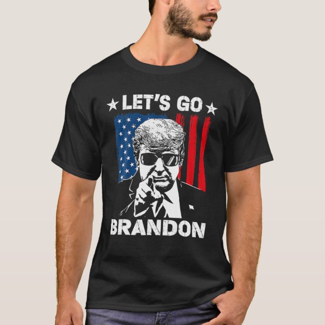 Lasst uns Braden Brandon Konservativen Antiliberal T-Shirt (Vorderseite)