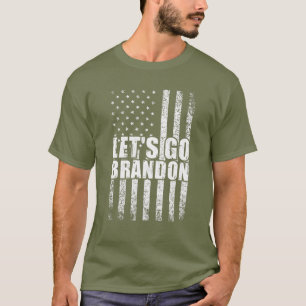 Lasst uns Brandon, die konservative antiliberale U T-Shirt