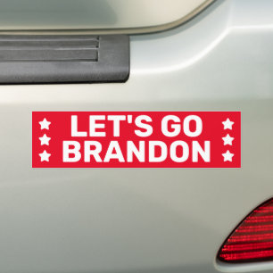 Lasst uns Brandon IVR-Autoaufkleber gehen Autoaufkleber