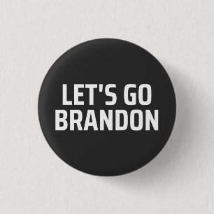 Lasst uns Brandon machen Button