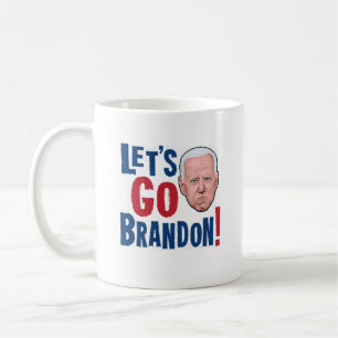 Lasst uns Brandon-Tasse gehen Kaffeetasse