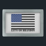 Lasst uns Brandon usa Wahl wählen blaue Flagge Rechteckige Gürtelschnalle<br><div class="desc">Lasst uns Brandon usa Wahl wählen blaue Flagge</div>