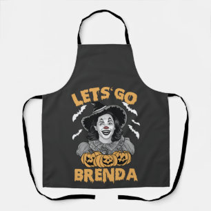 Lasst uns Brenda Spooky Halloween Kamala Harris ge Schürze