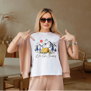 Lasst uns campen gehen T-Shirt