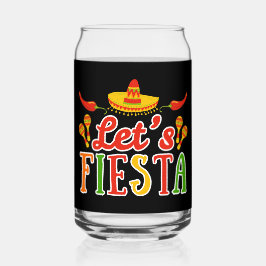 Lasst uns Cinco de Mayo feiern Dosenglas