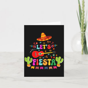 Lasst uns Cinco de Mayo feiern lustige mexikanisch Karte