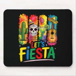 Lasst uns cinco de mayo mexikanischer Margarita-To Mousepad