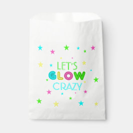 Lasst uns Crazy Party Napkins Papierplatte glühen Geschenktütchen