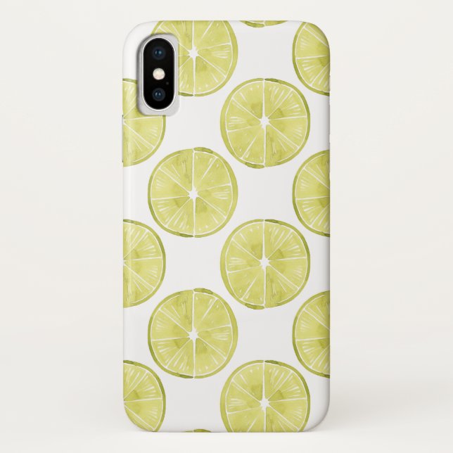 Lasst uns darüber reden | Limones Muster Case-Mate iPhone Hülle (Rückseite)
