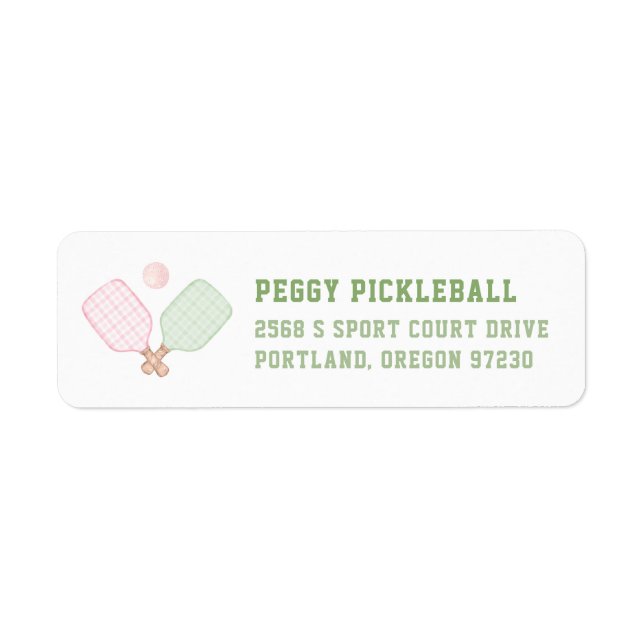 Lasst uns das Gericht treffen | Preppy Pickleball (Vorne)
