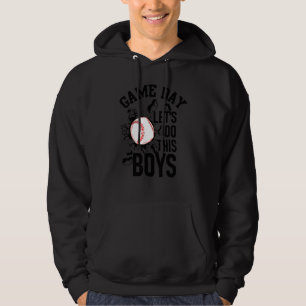 Lasst uns das machen, Jungs Baseball Lasst uns das Hoodie